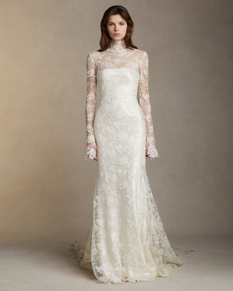 Bridal – Danielle Frankel High Neck Wedding Gown, High Neck Lace Wedding Dress, Danielle Frankel, High Neck Gown, Chic Wedding Dresses, High Neck Wedding Dress, Neck Wedding Dress, Bridal Wedding Dresses, Bridal Inspiration