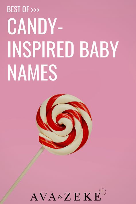 Is there anything sweeter than a baby named after your favorite candy? From Reese to Kit, check out our list of favorite candy-inspired baby names! #babynames #babyboynames #babygirlnames #candy #sweetnames #uniquebabynames Candy Names Ideas, Unique Baby Names, Name List, Have Faith In Yourself, Candy Girl, Human Relationship, Best Candy, Favorite Candy, Baby Boy Names