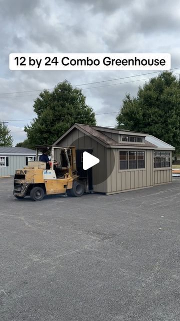 Lapp Structures LLC on Instagram: "Another Combo Greenhouse leaving the shop today! This time with our very earth-toned “Timerbark” paint.

#greenhouse #gardening #sheshed #tinyhouse" Shed Greenhouse Combo, Greenhouse Shed Combo, Shed Greenhouse, Greenhouse Shed, Garden Plan, She Sheds, Greenhouse Gardening, Potting Shed, She Shed