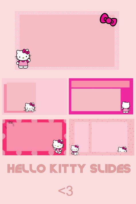 Hello Kitty Slide Template, Hello Kitty Slideshow, Hello Kitty Google Slides, Sanrio Google Slides, Hello Kitty Presentation, Hello Kitty Powerpoint, Google Slides Wallpaper, Slideshow Ideas Google Slides, School Slideshow Ideas