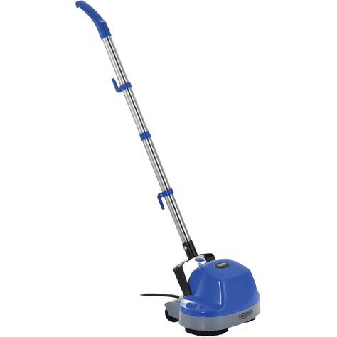 Floor Care Machines & Vacuums | Scrubbers | Global Industrial™ Mini Floor Scrubber W/ Floor Pads, 11" Cleaning Path | 641375 - GlobalIndustrial.com Scrub Brushes, Floor Scrubber, Travertine Floors, Cleaning Wood, Wet Dry Vacuum, Cleaning Spray, Floor Care, Hard Floor, Wood Tile