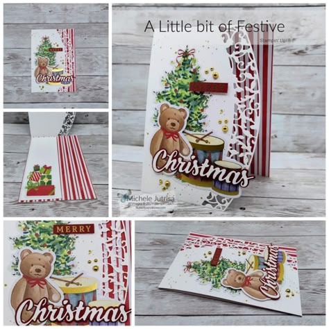 A Little Bit Festive - Joyful Images, Customer Appreciation Gifts, Create Christmas Cards, Stampin Up Card Ideas, Stampin Up Christmas Cards, Wink Of Stella, Stampin Up Card, Stampin Up Christmas, Enjoy Reading