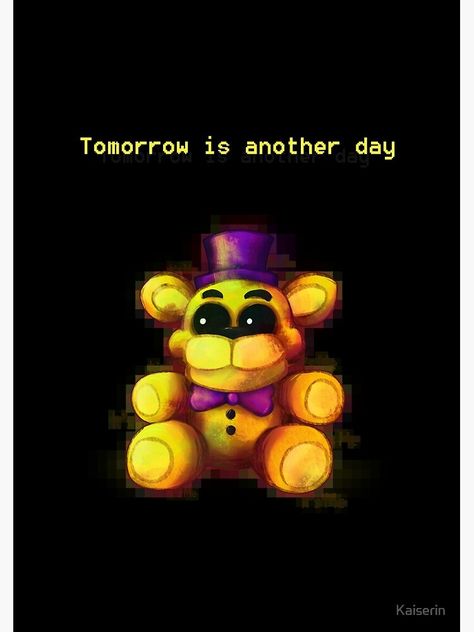 Golden Freddy Plush, Fnaf Golden Freddy, Freddy Plush, Игрушки Funko Pop, Golden Freddy, Fnaf 4, Animatronic Fnaf, Tomorrow Is Another Day, Fnaf Wallpapers