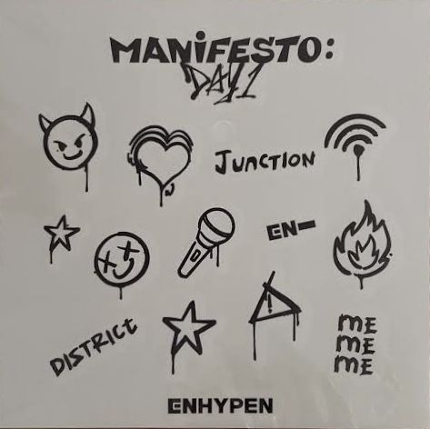 Ive Tattoo Ideas Kpop, Small Tattoos Kpop, Enhypen Fate Tattoo, Enhypen Drawing Ideas, Enhypen Inspired Tattoo, Enhypen Tatoos Ideas, Enhypen Tattoo Ideas, Ateez Tattoo Ideas, Enhypen Tattoo