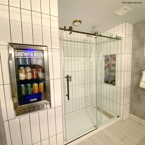 Frat House Decor, Beer Fridge, Real Estat, Tap Room, Global Design, Bathroom Renovation, Dream Home Design, Bathroom Interior Design, Bathroom Interior