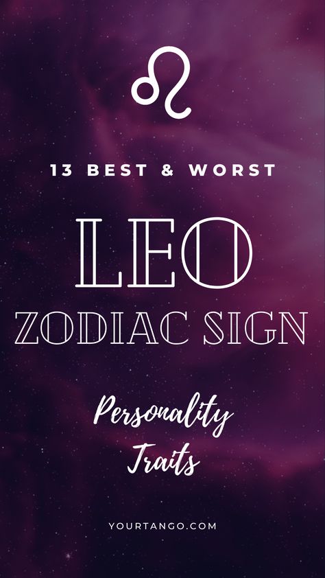 13 Best & Worst Leo Personality Traits | YourTango Leo Characteristics, Leo Personality Traits, Worst Zodiac Sign, Negative Personality Traits, Stars Shape, Astrology Signs Dates, Leo Personality, Leo Man, Zodiac Characteristics