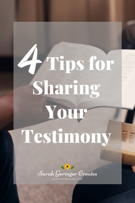 Does the idea of sharing your testimony with others sound intimidating? Here are 4 tips to help you prepare your testimony and share with others. #testimony #evangelism #christianliving #spiritualgrowth Testimony Quotes Inspirational, Bible Testimonies, Testimony Ideas, Sharing Testimony, Testimony Quotes, Quotes Successful, Christian Growth, Happy Sunday Quotes, Bible Study Notebook