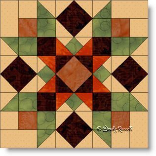 Blue Ridge Mountain Star quilt block image © Wendy Russell Hens And Chicks Quilt Block, Square In Square Quilt Pattern, Barn Quilt Designs Block Patterns, Block Quilts, Big Block Quilts, Blue Ridge Mountain, Painted Barn Quilts, Barn Quilt Designs, Block Quilt