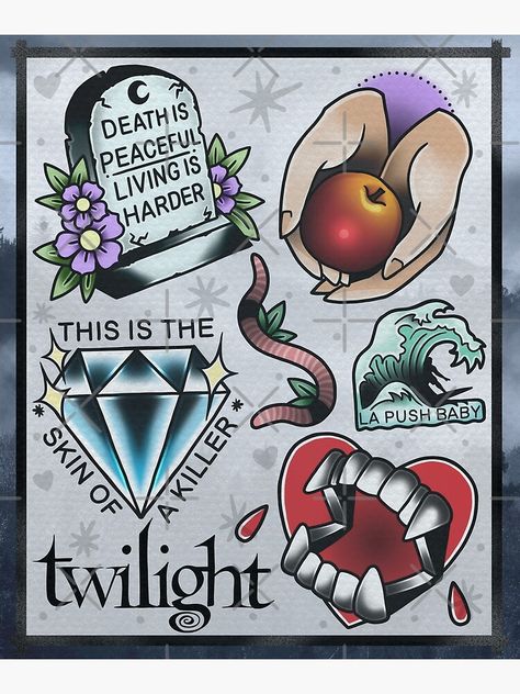 Twilight Tattoos, Chaos Tattoo, Tattoo Apprenticeship, Movie Tattoos, Flash Sheet, Tattoo Flash Sheet, Creepy Tattoos, Tattoo Portfolio, Tattoo Flash Art