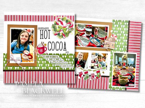 Here’s my finished 12x12 scrapbook layout from my Make It Monday Live with Pamela using a free sketch along with NEW Sept-Dec ‘24 Mini Catalog Products! #stampinup #ctmh #scrapbooking #scrapbooklayout #scrapbooksketch #stamping #diecuts #christmasscrapbooklayout #howtovideo #processvideo Ctmh Scrapbooking Layouts, Winter Scrapbook Layouts, Scrapbook Overlay, Make It Monday, Christmas Scrapbook Layouts, 12x12 Scrapbook Layouts, Christmas Layouts, 12x12 Scrapbook, Christmas Scrapbook