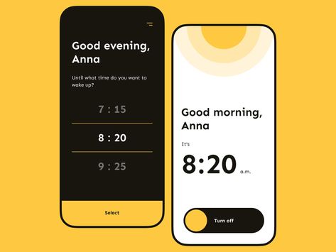 Handwritten Logo Design, Alarm App, Timer App, Ui Ux 디자인, App Design Layout, Design Thinking Process, Handwritten Logo, Mobile App Design Inspiration, App Interface Design