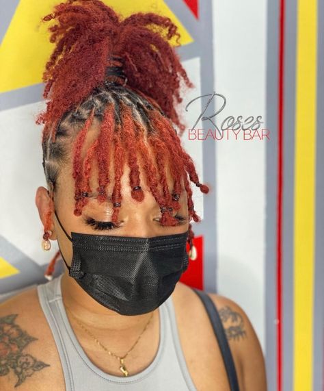 Style For Dreads Black Women, Pineapple Loc Style Short, Updo Hairstyles For Medium Length Locs, Short Dread Hairstyles For Women Black, Retwist Styles For Short Locs Women, Loc Hairstyles For Kids, Short Dreadlock Hairstyles For Girls, Styles For Short Locs For Women, Short Locs Hairstyles Updo