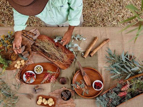 Putting Bush Tucker on the Menu | Ayers Rock Resort Australian Restaurant, Hot Chocolate Sauce, Bush Tucker, Resort Plan, Dining Menu, Family Nature, Ayers Rock, Food Experience, Contemporary Hotel