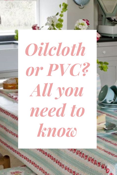 What is the difference between oilcloth or pvc tablecloths? Which type do you need for your kitchen, craft, playroom or work table coverings. Find out all about pvc and oilcloth tablecloths in this guide. Craft Playroom, Oilcloth Tablecloths, Tablecloth Ideas, Oilcloth Tablecloth, Kitchen Craft, Vinyl Tablecloth, Summer Living, Tablecloth Fabric, What Is The Difference Between