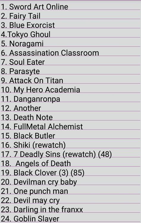 List of anime to watch Anime Watch List, Anime To Watch, Materi Bahasa Jepang, Movie To Watch List, Anime Suggestions, Animes To Watch, Good Anime To Watch, Anime Watch, Anime Titles