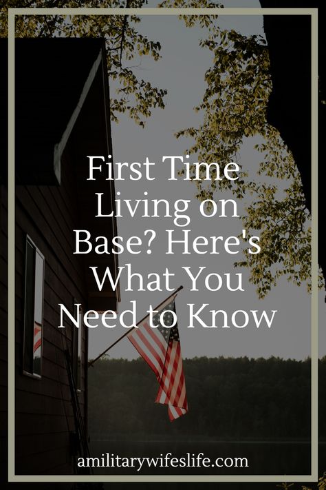 Moving onto a military base can seem daunting, especially if you don’t know what to expect.  Let me help you! Below, you’ll find insider tips & tricks for living on a military base. Military Housing Decorating Ideas, Military Housing Hacks, Air Force Base Housing, Military Housing Decorating, Base Housing, First Time For Everything, Military Housing, Military Move, House Essentials