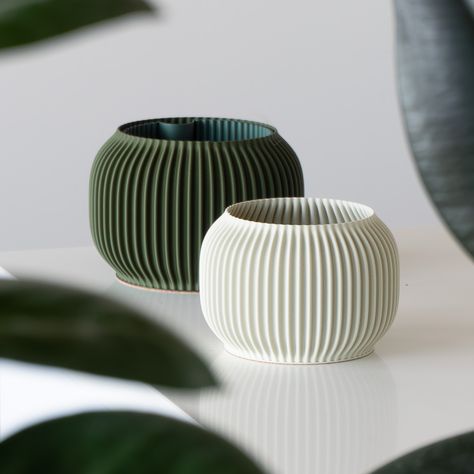 plant pot 3d Printing Pots & Planters, Bottom Watering, Contemporary Planters, Contemporary Scandinavian, Modern Planters, Scandinavian Minimalism, Cache Pot, Contemporary Crafts, Planter Pots Indoor