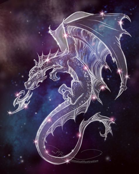 Dragon Constellation, Stars Constellations, Dragon Star, Anime Artwork Wallpaper, Dance Art, A Dragon, Mini Paintings, Dragon Art, Dragon Tattoo