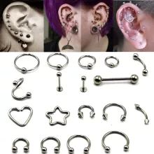 AliExpress - Online Shopping for Popular Electronics, Fashion, Home & Garden, Toys & Sports, Automobiles and More products - AliExpress Ear Ring, Body Jewelry Piercing, Garden Toys, Piercing Jewelry, Quality Jewelry, Body Jewelry, Ear Cuff, Jewelry Accessories, Fashion Jewelry