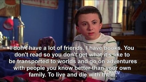 The importance of reading. | Community Post: 16 Valuable Life Lessons From "The Middle" Importance Of Reading, Book Fandoms, I Love Books, A Quote, Love Reading, Way Of Life, Love Book, Movie Quotes, Book Nerd