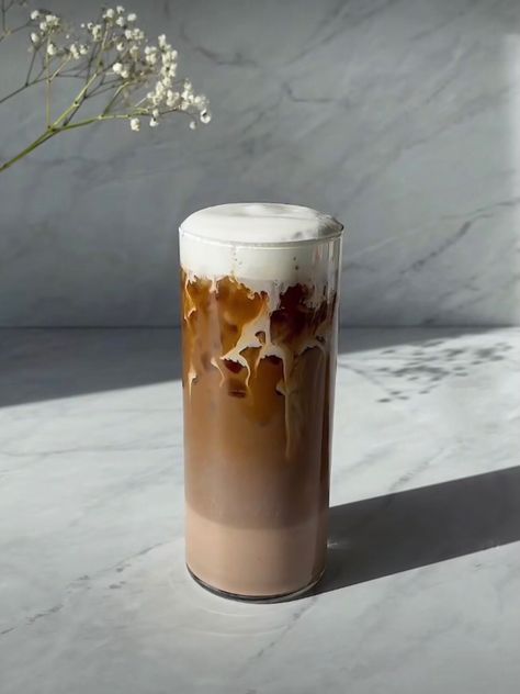 caffeinication iced coffee chocolate milk cold brew Iced Coffee Chocolate, Coffee Board, Coffee Obsession, Coffee Chocolate, Pretty Drinks, Coffee Cocktails, Coffee Breakfast, Cold Coffee, Aesthetic Coffee