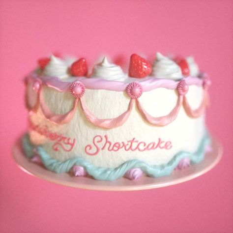 Melanie Martinez Birthday Cake, Melanie Martinez Party Ideas, Melanie Martinez Birthday, Lavender Birthday, 12th Birthday Cake, Bday Stuff, Strawberry Shortcake Cake, Fairy Garden Birthday Party, Dream Birthday