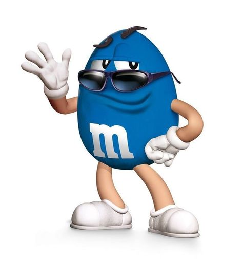 M M Characters, Blue M&m, Blue Cartoon Characters, Cereal Characters, Funny Patrick, Blue Cartoon Character, Blue Characters, Cartoon Network Characters, M&m Characters