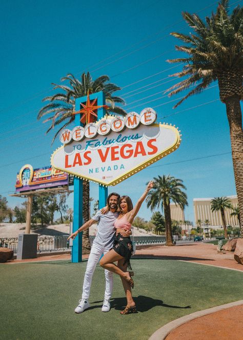 Find the most Instagrammable places in Las Vegas to get the best Las Vegas Instagram pictures for your feed. These Las Vegas Instagram spots are also some of the best things to do in Las Vegas and the best places to go in Las Vegas. Don't miss out on these Las Vegas photo spots next time you go. | best Las Vegas photo spots | most instagrammable places in Vegas | las vegas instagram pictures night | las vegas photoshoot ideas | las vegas photography locations | las vegas photoshoot locations Welcome To Las Vegas Sign Poses, Las Vegas Couple Pictures, Vegas Sign Picture Ideas, Las Vegas Sign Picture Ideas, Vegas Couple Pictures, Las Vegas Couples Trip, Las Vegas Picture Ideas, Vegas Picture Ideas, Las Vegas Photo Ideas