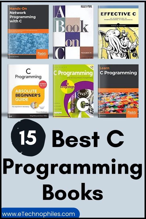 15 Best C programming Books C++ Programming, Coding Books, Programming Books, C Language, Books For Beginners, Basic Programming, Book Program, Books Everyone Should Read, Books Cover