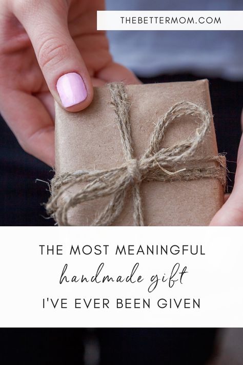 Meaningful Gifts For Mom Diy, Diy Meaningful Gifts, Homemade Gifts For Mom, Handmade Gifts For Boyfriend, Better Mom, Diy Gifts For Mom, Diy Gifts For Friends, Diy Mothers Day Gifts, Mom Diy