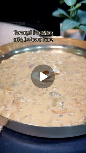 Jesna Stephen 🔘 Easy Recipes 🔘 Beginner Friendly Recipes on Instagram: "Save and Share for later   Caramel Payasam with Leftover Rice or Caramel Kheer  Ingredients:  Sugar to melt 1/4 cup  Butter 50 g Milk 1 litre  Leftover Rice 1 1/2 cups  Sugar 1/2 cups Salt a pinch  Cardamom powder 1/4 tsp  Ghee  Raisins 2 tbsp  Cashews 2 tbsp  Sago or Sabudana soaked for 1 hour (optional)  #caramelpayasam #payasam #kheer #ricepayasamrecipe #aripayasam #kheer #indiandessert #indianrecipes #fyp #bestoftheday #easyrecipes #trendingreels #foodreels #leftoverrice" Rice Payasam Recipe, Sabudana Kheer, Rice Kheer, Kheer Recipe, Leftover Rice, Cardamom Powder, Indian Desserts, Ghee, Cashew