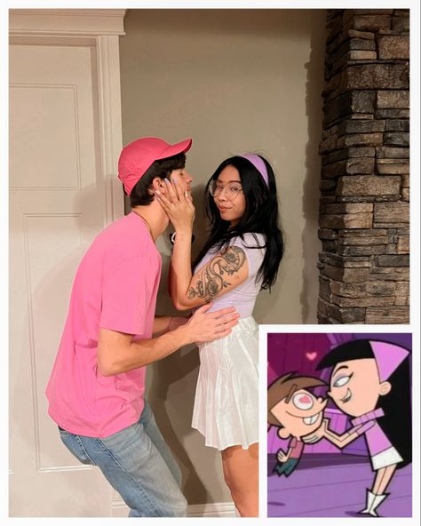 Fairy Odd Parents : Timmy Turner and Trixie Tang Halloween Costume 2022 Trixy And Timmy Turner Costume, Timmy And Trixie Costume, Timmy Turner And Trixie Costume, Timmy And Trixie, Timmy Turner And Trixie, Trixie Costume, Halloween Costume 2022, Trixie Tang, Timmy Turner