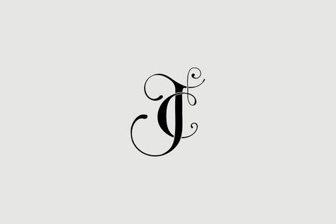 Wedding Initials Logo Design, Wedding Initials Logo, J Tattoo, Monogram Tattoo, Logo Monogramme, Logo Desing, Quotes Typography, Initials Logo Design, C Tattoo