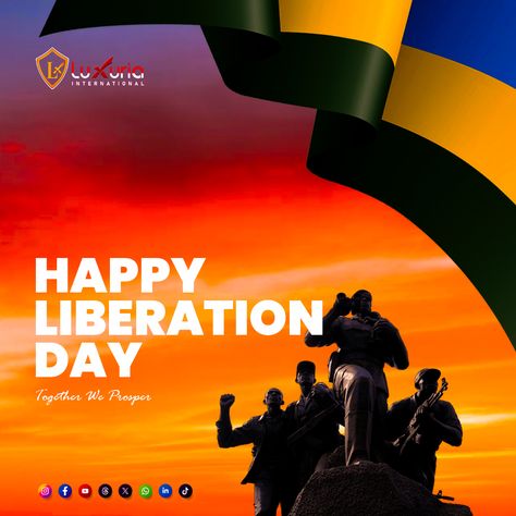 Happy Liberation Day to the people of Rwanda. Liberation Day, July 3, On Instagram, Pins, Instagram