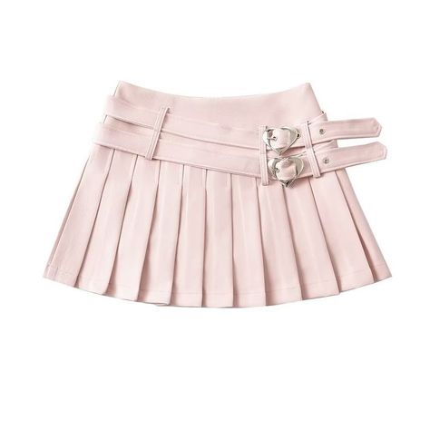 Academia Skirt, Belt Mini Skirt, Heart Belt, Skirt Streetwear, Belted Mini Skirt, Mini Dresses For Women, Skirt Belt, Dark Fashion, Cotton Skirt