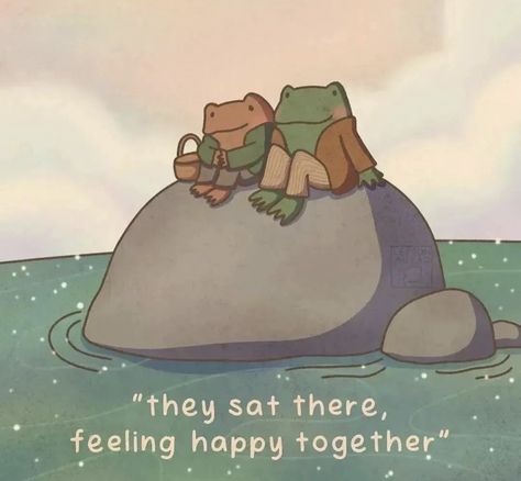 Small Poems, Alone Together, Happy Together, Frog And Toad, Close Friends, Feeling Happy, Toad, Pretty Words, Iced Tea