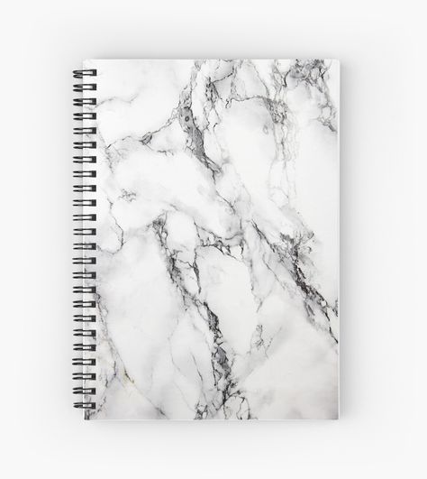 marble • Millions of unique designs by independent artists. Find your thing. Cute Spiral Notebooks, Girl School Supplies, Creative Notebooks, Fancy Pens, Locker Decorations, Kawaii School Supplies, Notebook Cover Design, Cool School Supplies, Polka Dot Background