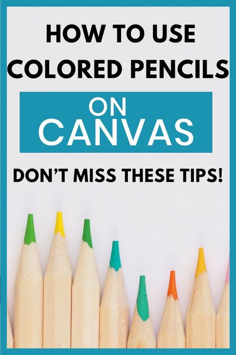 Drawing with Colored Pencils on Canvas! Drawing and Art Tutorial! Have you ever wanted to draw with colored pencils on canvas? This colored pencil tutorial will show you the colored pencil techniques for creating beautiful art on canvas. This is an art technique you need to know for your next drawing. Color Pencil On Canvas, Coloring Pencils Art, How To Use Colored Pencils Step By Step, How To Color With Colored Pencils, Colored Pencil Art Ideas, Colored Pencil Drawing Ideas, Drawing With Colored Pencil, Draw With Colored Pencils, Drawing With Colored Pencils