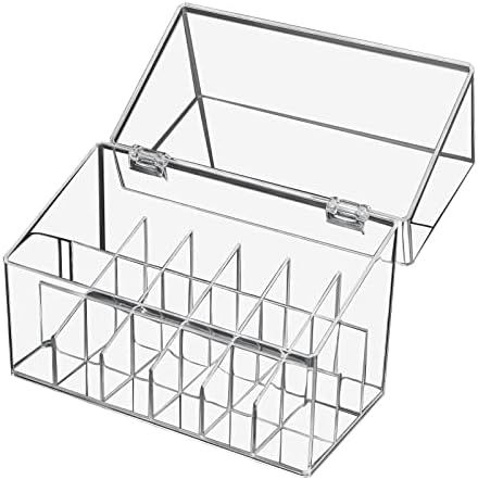 ATOMUS Lipstick Holder Display Case, 18 Slots Lipstick Organizer Storage with Dust Cover Transparent Acrylic Cosmetic Makeup Lipgloss Rack Holder Check more at https://uk.productsoffer.in/atomus-lipstick-holder-display-case-18-slots-lipstick-organizer-storage-with-dust-cover-transparent-acrylic-cosmetic-makeup-lipgloss-rack-holder/ Acrylic Makeup Storage, Makeup Lipgloss, Cosmetic Organiser, Lipstick Organizer, Storage Boxes With Lids, Lipstick Holder, Organizer Storage, Cosmetic Organizer, Transparent Design