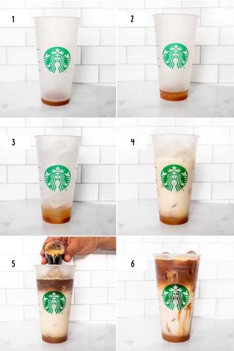 Healthy Iced Caramel Macchiato, Carmel Macchiato Recipe Iced, How To Make A Caramel Macchiato, Diy Caramel Macchiato, Iced Caramel Macchiato Starbucks, Iced Macchiato, Iced Caramel Macchiato Recipe, Starbucks Caramel Macchiato, Caramel Macchiato Starbucks