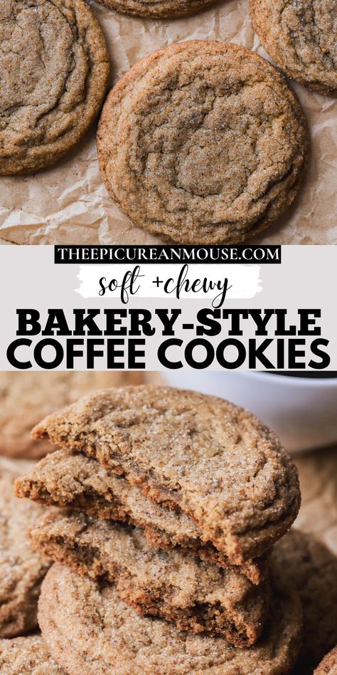 Homemade Espresso, Coffee Cookies Recipe, Coffee Extract, Espresso Cookie, Chill Time, Coffee Cookies, Delicious Coffee, Coffee Dessert, Fall Dessert