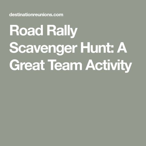 Road Rally Scavenger Hunt, Road Trip Photo Scavenger Hunt, Road Rally Ideas, Rally Idea, Famous Album Covers, Volleyball Senior Night, Scavenger Hunt Birthday, Reunion Party, Car Rally