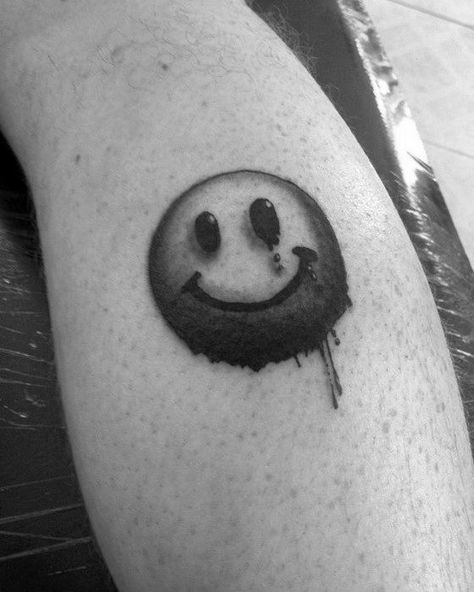 Bff Tats, Emoji Tattoo, Smiley Face Tattoo, Herren Hand Tattoos, Latest Tattoo Design, Inner Arm Tattoo, Kunst Tattoos, Latest Tattoos, Traditional Ink