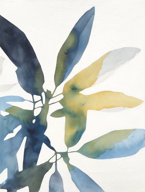 Portland artist Rachel Austin has been a part of the Click! family since *almost* the very beginning - you've certainly seen her map prints, paintings and notecards and may even remember her last show with us in 2017.  Her latest collection gracefully blends her love of ceramics and gardens into modern watercolor silho Watercolors Ideas, Waterbrush Art, Watercolor Botanicals, Shadow Painting, Seattle Art, Painting Demo, Art Watercolour, Botanical Collection, 수채화 그림