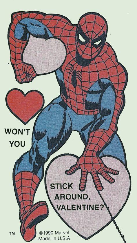 Spider Man Valentines Wallpaper, Valentine Spiderman, Valentines Spiderman, Marvel Valentines Cards, Spider Man Valentines, Spiderman Valentines, Marvel Valentines, Classic Valentines, Vintage Spiderman