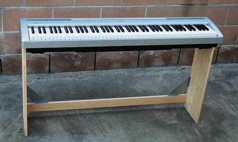 Germany Living, Diy Piano, Piano Table, Piano Stand, Piano Desk, Yamaha Keyboard, Teaching Piano, Keyboard Stand, Music Keyboard