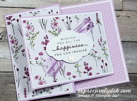 Dainty Delight, Designer Paper Cards, Weekend Inspiration, Paper Crafting Ideas, Fancy Fold Card Tutorials, Gift Cards Money, Paper Layout, Dainty Flowers, Hand Made Greeting Cards