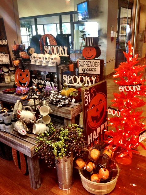 The hospital gift shop has a Spooktacular display of Halloween items Hospital Gift Shop Display Ideas, Hospital Gift Shop, Gift Shop Displays, Family Gift Baskets, Man Bouquet, Gift Baskets For Him, Boyfriend Gift Basket, Baskets For Men, Shop Displays