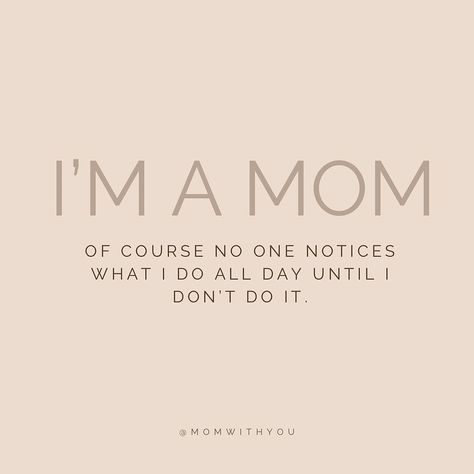 Being a mom means juggling a million things at once, and sometimes it feels like no one notices... until we stop. 💁🏻‍♀️ But trust me, what you do matters more than you know. 🙌 Tag a fellow mom who deserves some recognition today! 💕 #realmom #momsupportingmom #newmom #pee #realmotherhood #beingamom⁠ #momhack #momhacks #momtips #lifehack #babycrying #parenting #parent #parentingmemes #halloween2024 #parentinglife #parentingreality #momsbeyond #momsofinstagram #parentsofinstagram #Parentingti... No One Notices, Parents Quotes Funny, Real Mom, Being A Mom, Parenting Memes, Baby Crying, Mom Hacks, Parenting Quotes, Juggling