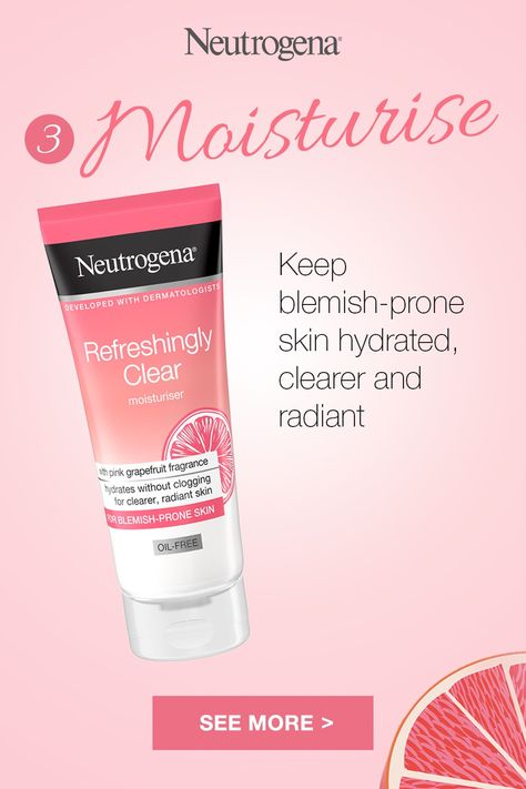 Try the Neutrogena® Refreshingly Clear Range with pink grapefruit! Remember to follow the skincare regime: cleanse, exfoliate and moisturise to keep your skin hydrated, clearer and radiant. Neutrogena Grapefruit, Facial Cleansing Wipes, Ad Inspiration, Avon Skin Care, Face Soap, Combo Skin, Cream For Dry Skin, Oil Free Moisturizers, Cosmetic Design